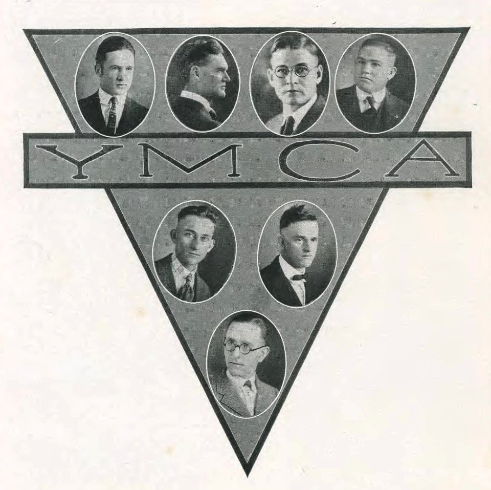 1923 Locust yearbook p. 130 (YMCA)