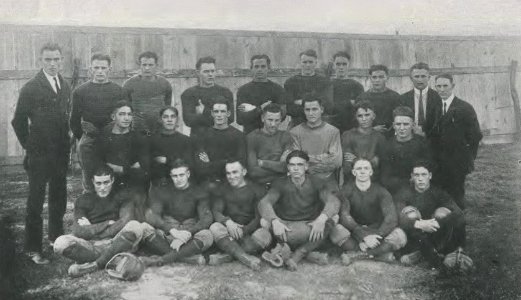 1923 Locust yearbook p. 094 (Football Squad)
