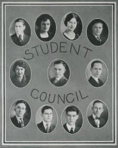 1923 Locust yearbook p. 140 (Student Council)