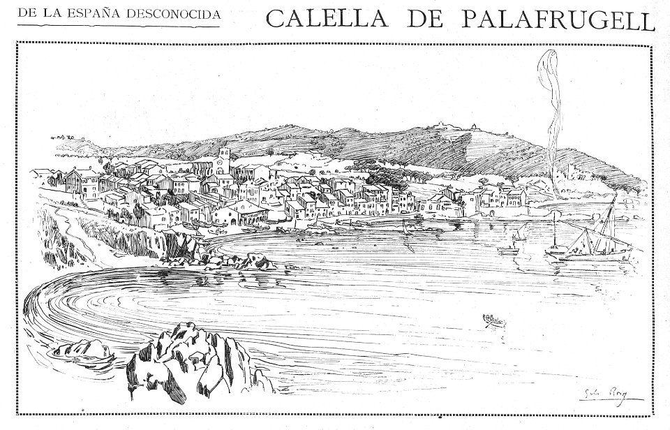 1924-04-12, La Esfera, Calella de Palafrugell, Gili Roig