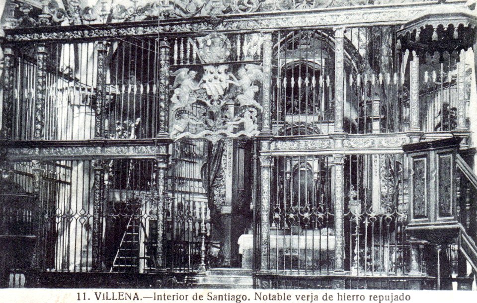 1924~. Iglesia de Santiago. Verja