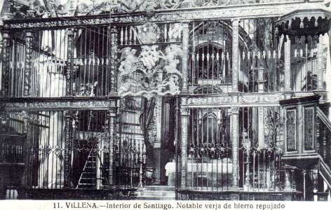 1924~. Iglesia de Santiago. Verja