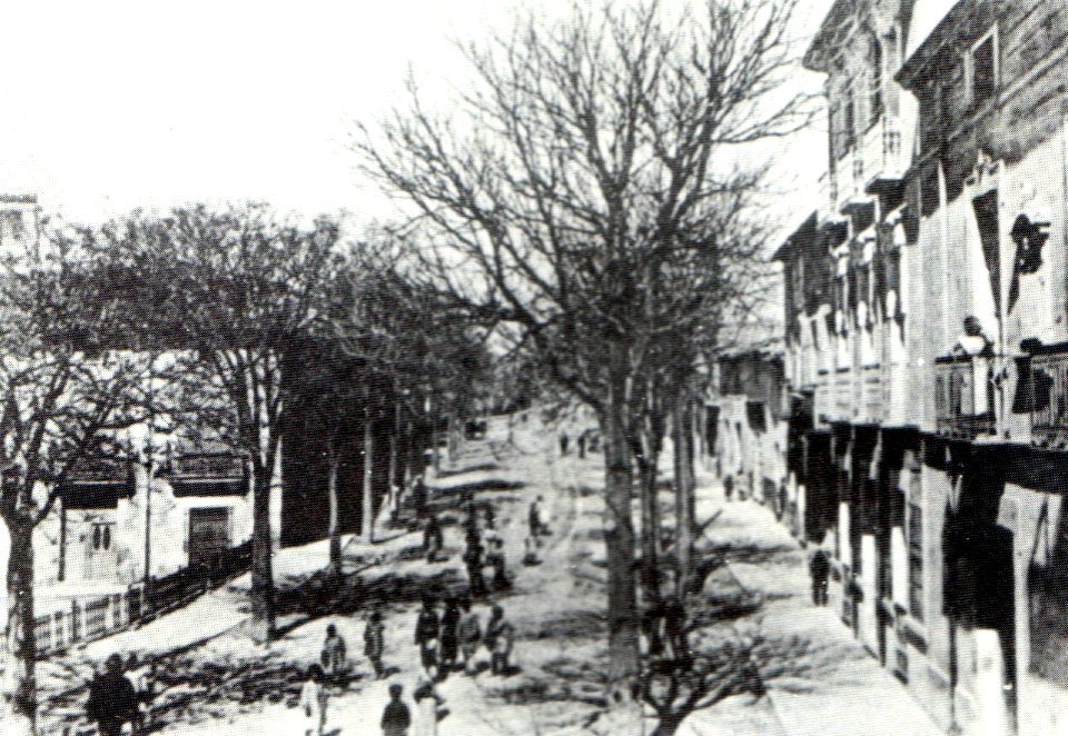 1926. Villena. Calle de San Sebastián (Avenida de la Constitución)