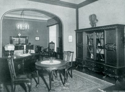 1925 Moebel-Magazin des Tischleramts Hannover Eingangshalle