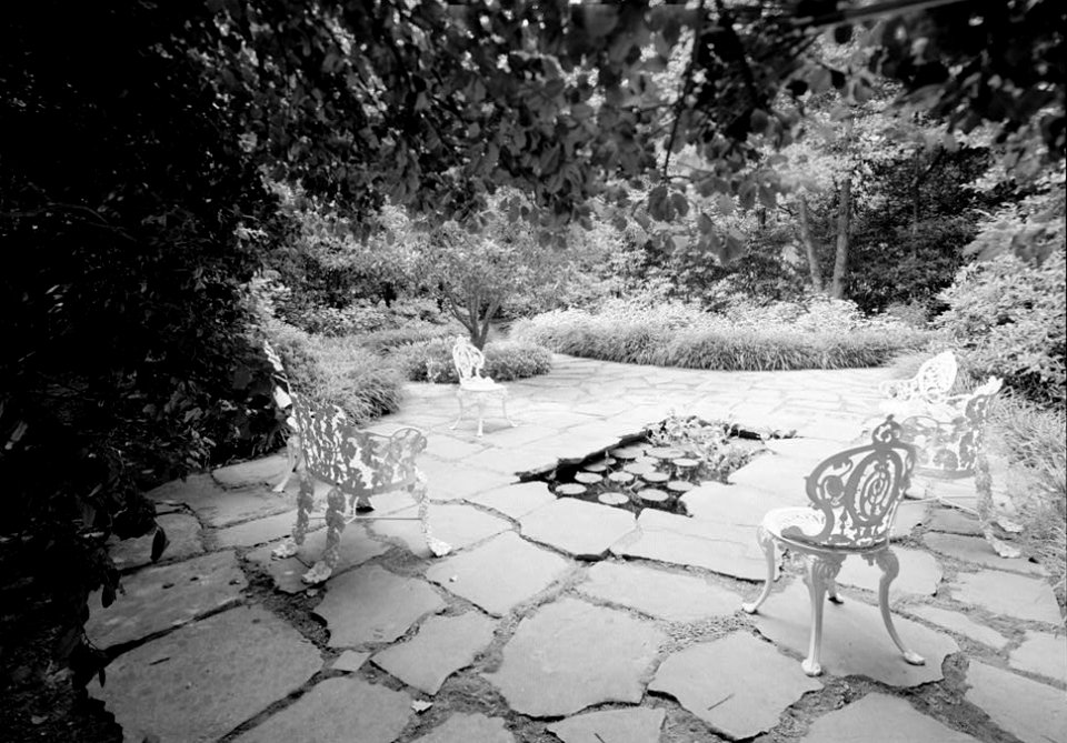 193. South Grounds; View of Children's Garden