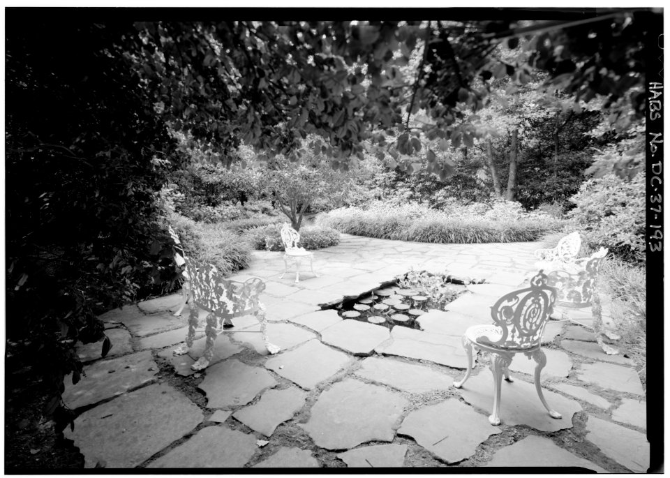 193 south grounds view of childrens garden