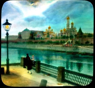 1931. Вид на Кремль с Большого Москворецкого моста 2