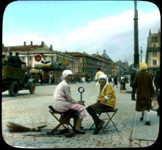 1931. Театральный проезд в сторону Лубянской площади 1