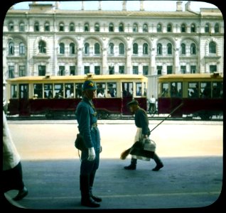 1931. Моисеевская площадь. Вид на будущую Манежную площадь