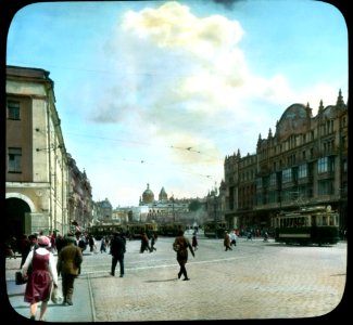 1931. Театральный проезд в сторону Лубянской площади 2