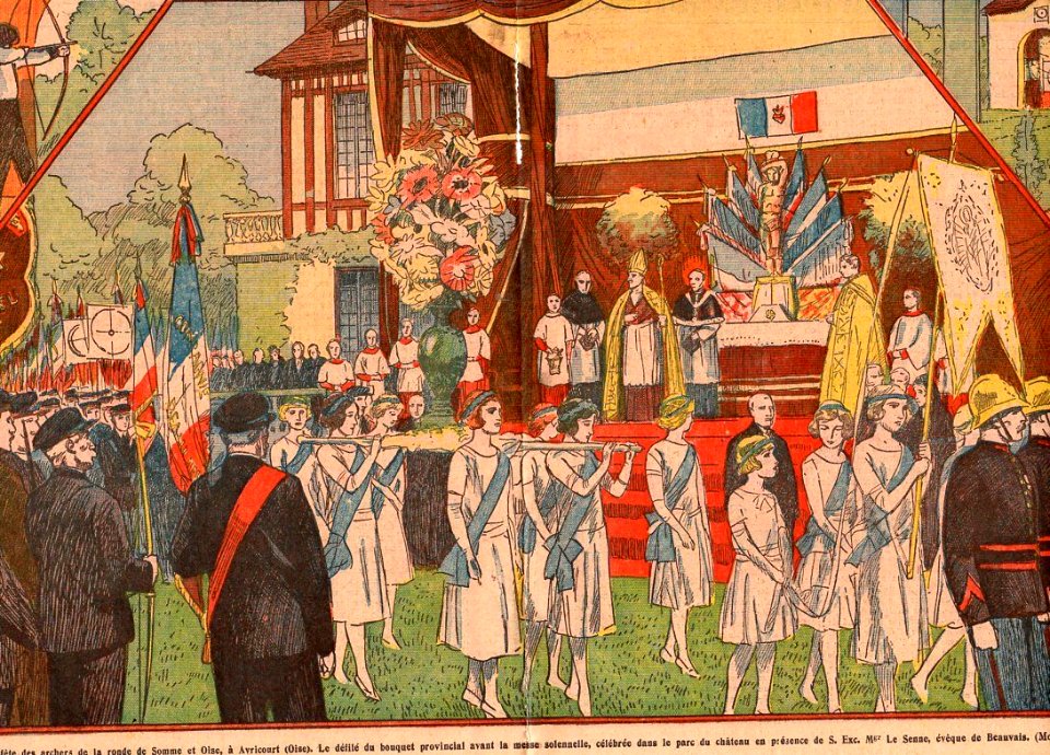 1933 fête des Archers