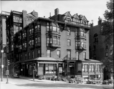 1935 AmoryTicknorHouse ParkSt Boston byArthurCHaskell LC HABS ma0898