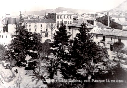 1935~. Villena. Parque del 14 de abril (Paseo Chapí) 2