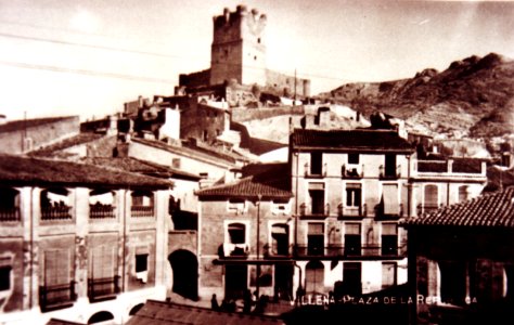 1935~. Villena. Plaza de la República (Plaza Mayor)