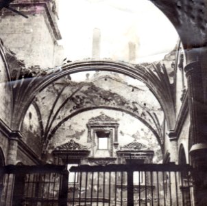 1936~. Villena. Iglesia de Santa María. Interior 2