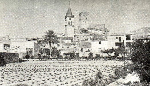 1948. Villena. Vista