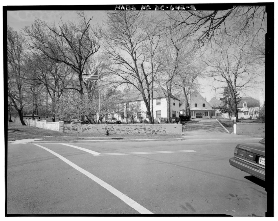 1953 portion of east wing and 1930 northeast facade