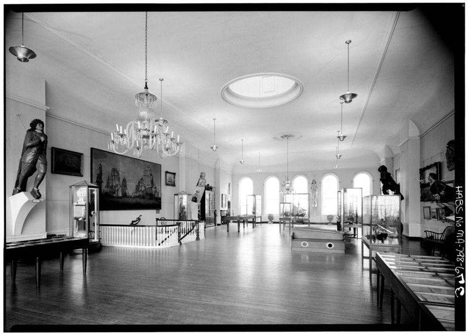 1958 EastIndiaMarineHall SalemMA HABS MA798