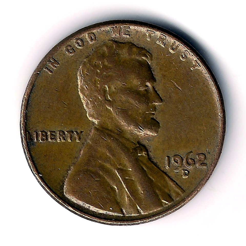 1962 D Lincoln Penny (U.S. Coin