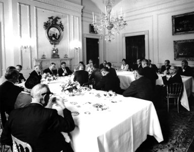 1962 White House Luncheon for Colorado editors and publishers photo