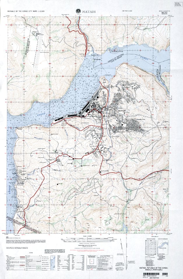 1959 Matadi map txu-oclc-55853021