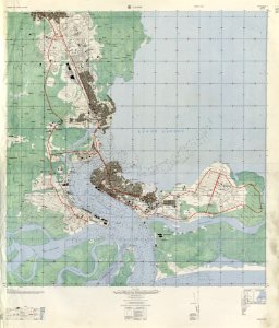 1962 map Lagos Nigeria Txu-oclc-441966035-lagos-1962