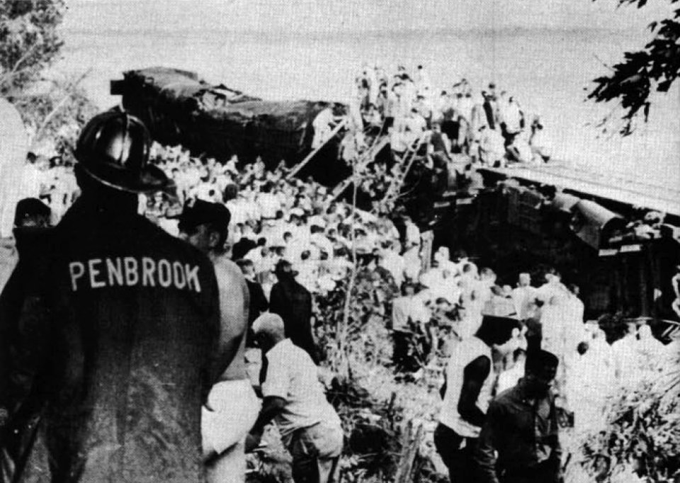 1962 Steelton, Pennsylvania Train Wreck