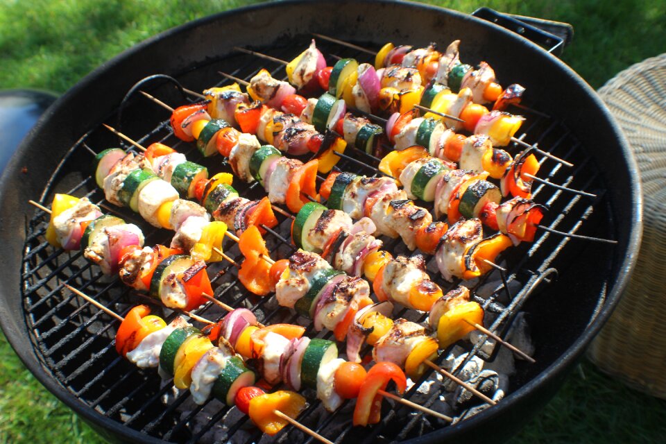 Grill meal cooking