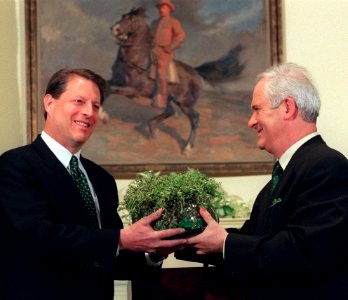 Al Gore and John Bruton 1997-03-17