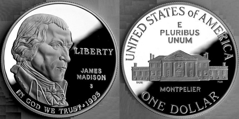1993 Bill of Rights-Proof Dollar