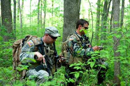 19th Special Forces Group Land Navigation Training