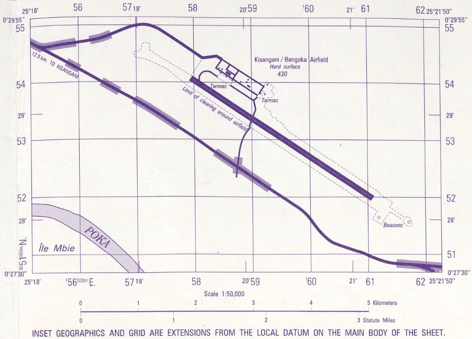 1997 Kisangani-Bangoka Airfield map txu-oclc-55793016