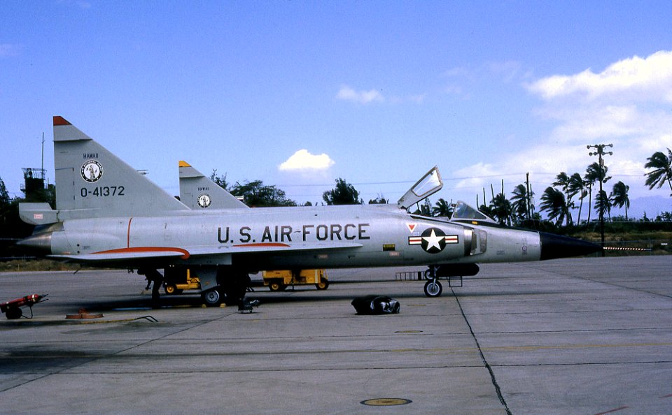 199th Fighter-Interceptor Squadron F-102 Delta Dagger 54-1372