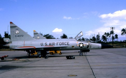 199th Fighter-Interceptor Squadron F-102 Delta Dagger 54-1372