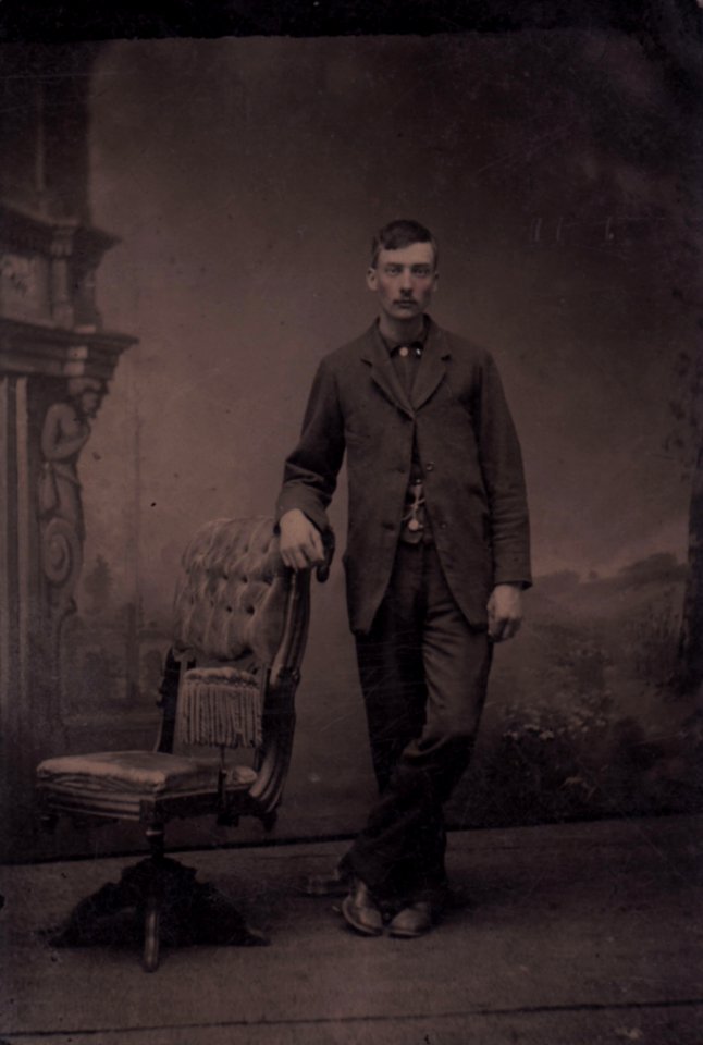 19th century Photograph - man