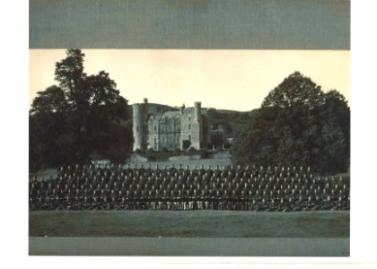 1st Armoured Division MPs at Castlewellan Castle
