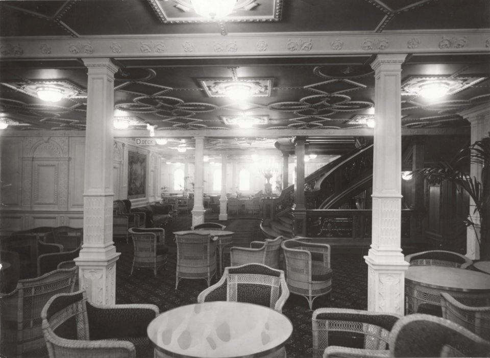 1st Class D Deck Reception Room