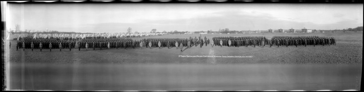 1st Depot Battalion, Polish Contingent, Niagara Camp Nov 16 1917