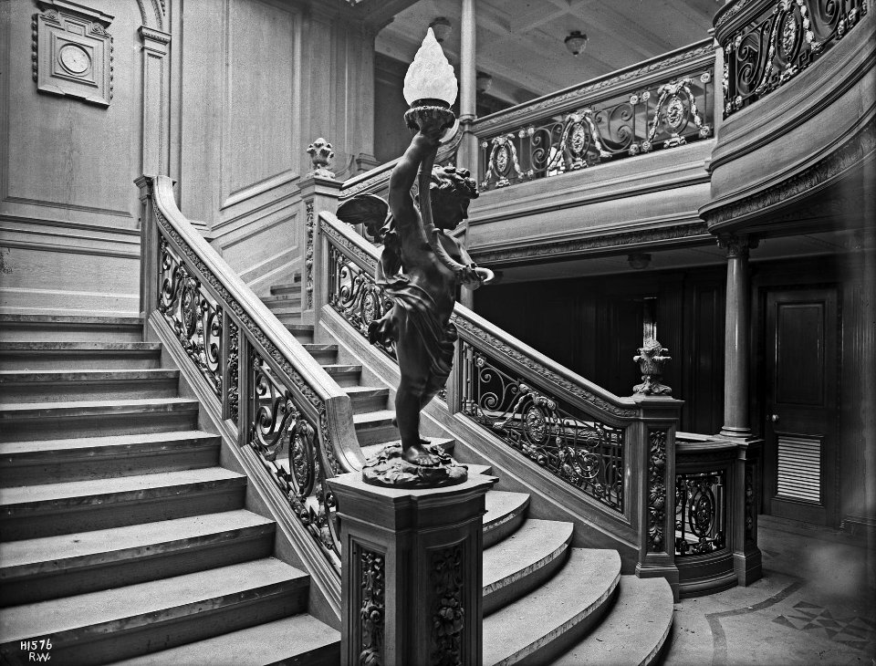1st Class Aft Grand Staircase