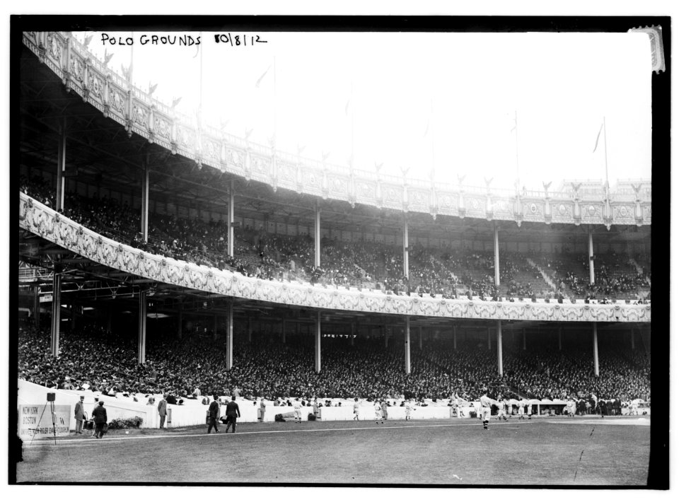 1st game - 1912 World Series at the Polo Grounds, New York (baseball) LCCN2014690735