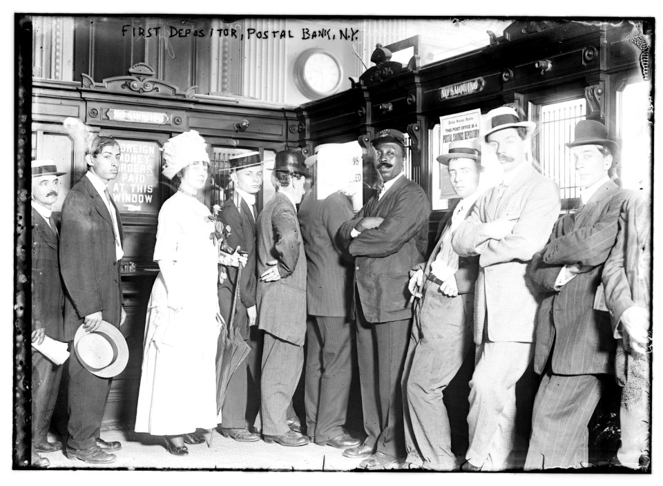 1st Depositor, Postal Bank, N.Y. LCCN2014689580