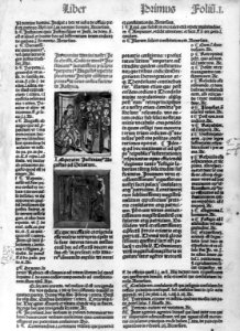 1st page of 1488 Nuremberg ed. of Codex (Corpus juris civilis) LCCN2006691926 photo