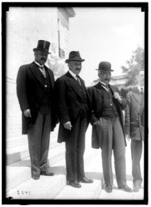 1ST PAN AMERICAN FINANCIAL CONFERENCE, WASHINGTON, D.C., MAY 1915. JUAN S. LORD; CARLOS HERRERA; VICTOR S. ICARA, GUATEMALAN DELEGATION LCCN2016866415