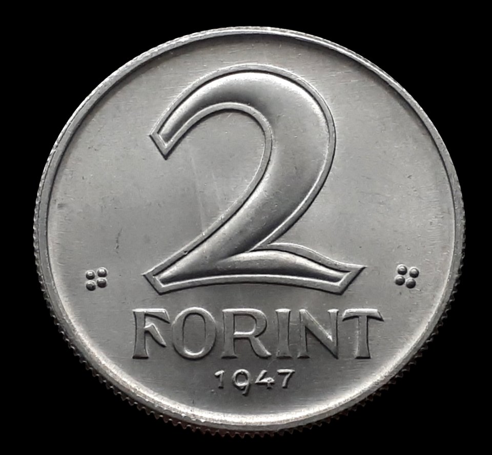 2 forint 1947 e