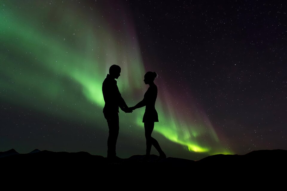 Together man woman
