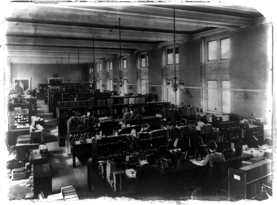 2 large unidentified offices, Jefferson Building, Library of Congress LCCN2002717611
