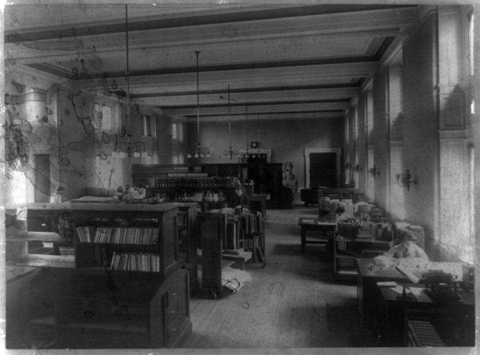 2 unidentified offices and Order Division, Library of Congress LCCN2002717613