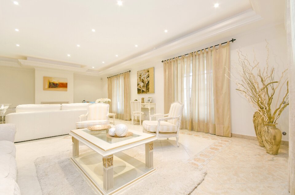 Furniture inside home