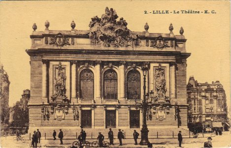 2. - Lille - Le Théâtre - E. C