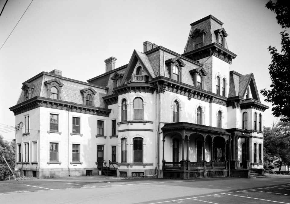 2. John M. Davies House, Exterior, from the Northeast